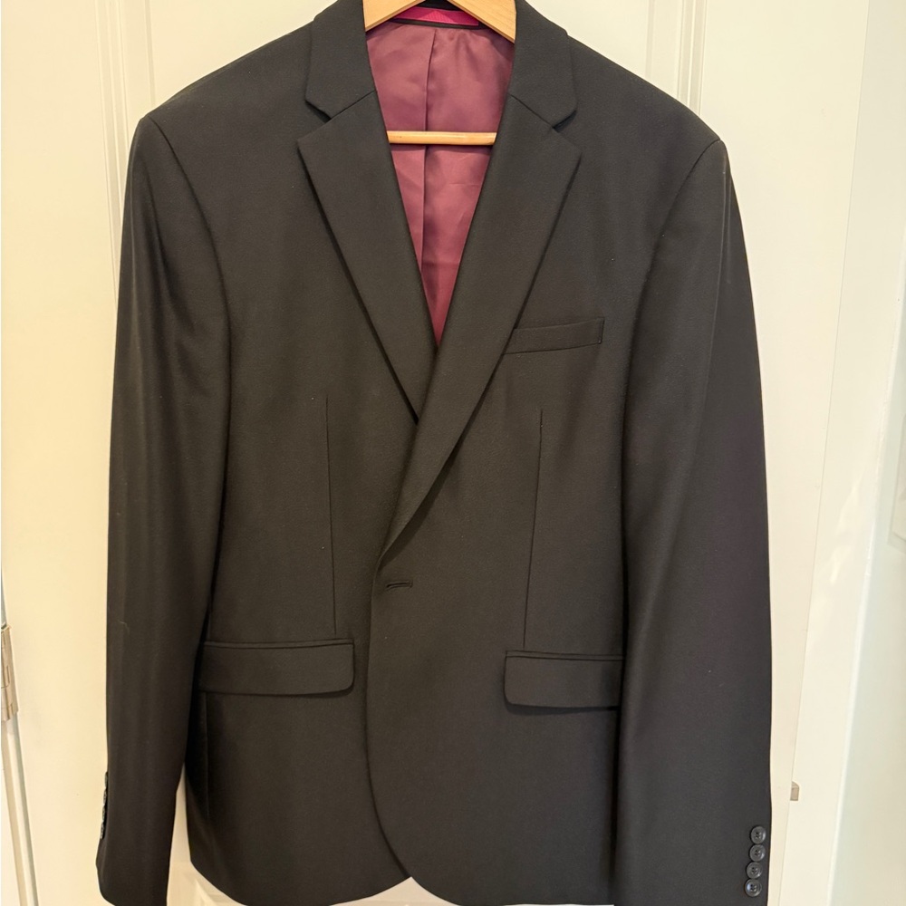 Topman Black Men's suit jacket slim fit